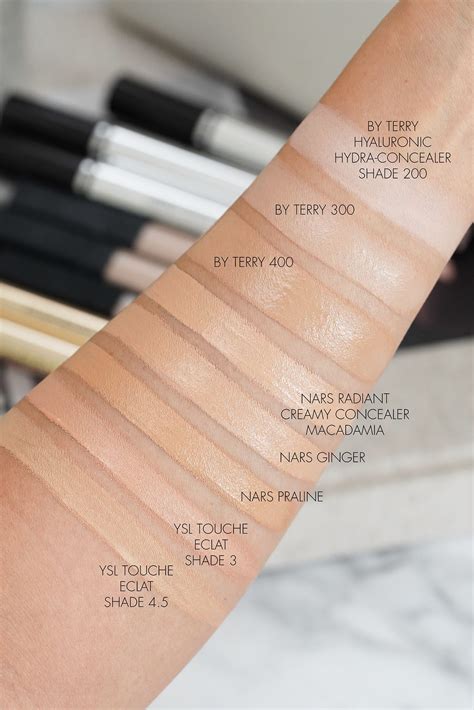 ysl concealer swatch|touche eclat concealer boots.